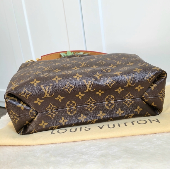 💕Authentic Louis Vuitton Hobo Bag SULLY PM Monogram "Very Rare & Discontinued" - Picture 11 of 16